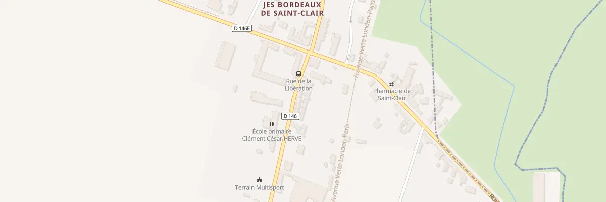 Plan du 13 Rue de la Libération à Château-sur-Epte