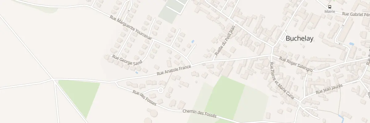 Plan du 24 Rue Anatole France à Buchelay