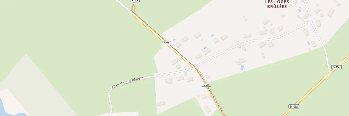 Plan du 5148 Les Loges Brulees à Velles