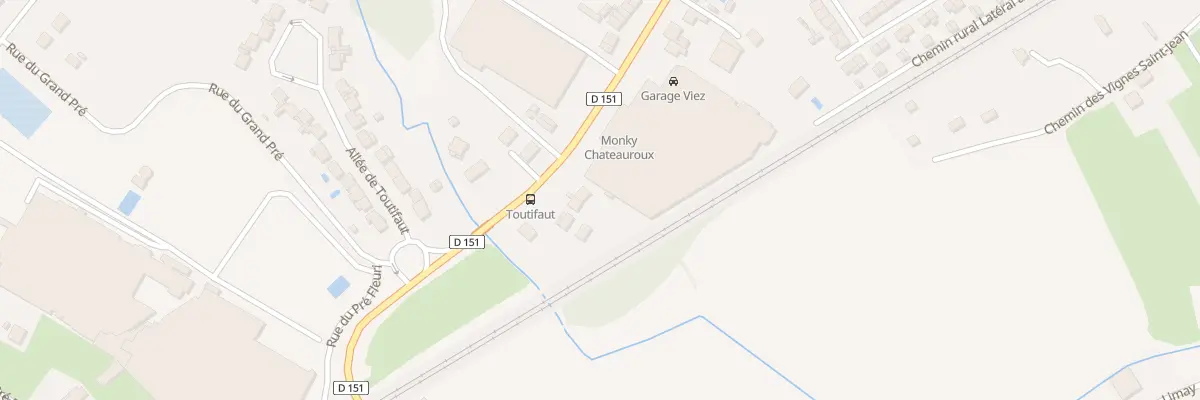 Plan du 199 Av d’Argenton à Châteauroux