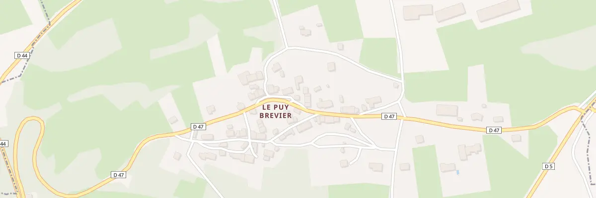 Plan du 16 Le Puy Brevier à Dun-le-Palestel
