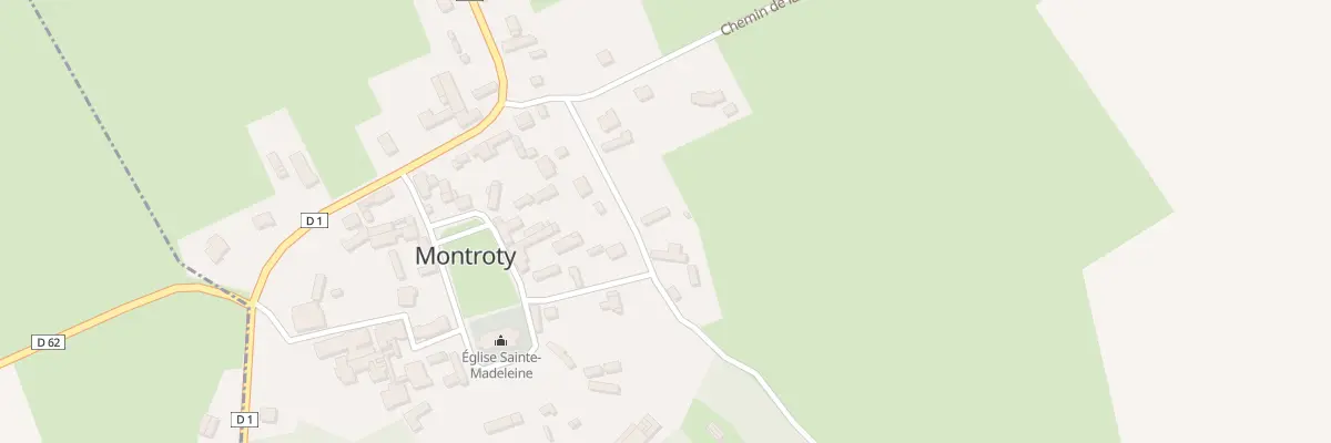 Plan du 7 Che de la Cote d’Oliviers à Montroty