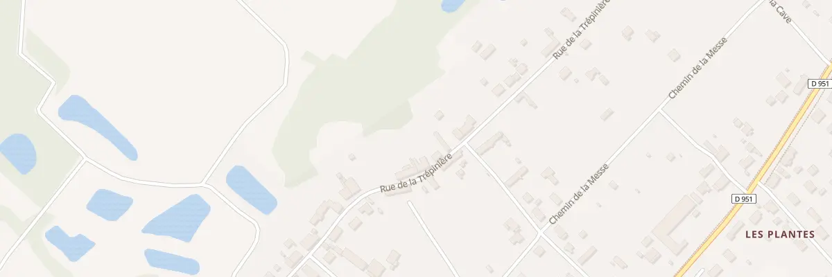 Plan du 40 Rue de la Trépinière à Lailly-en-Val
