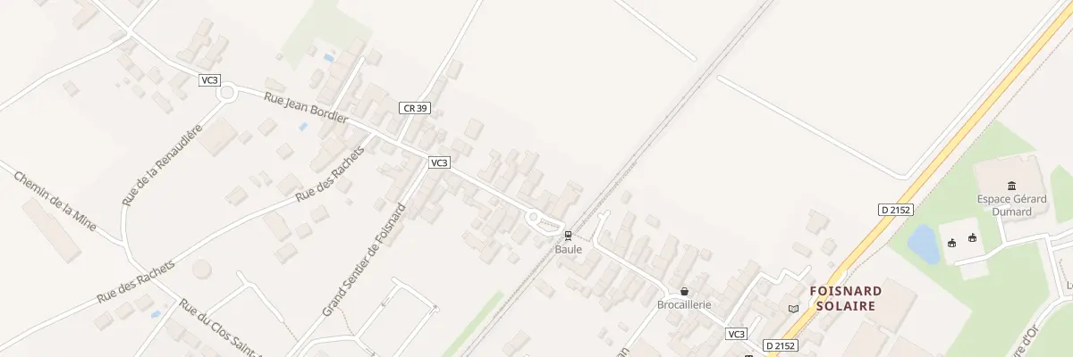 Plan du 42T Rue Jean Bordier à Baule