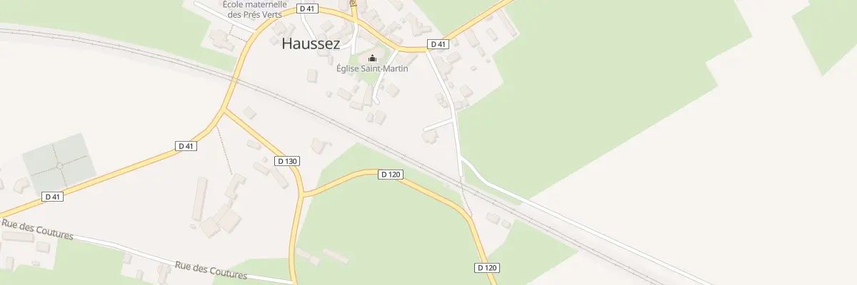 Plan du 6 Rue des Moissonneurs à Haussez