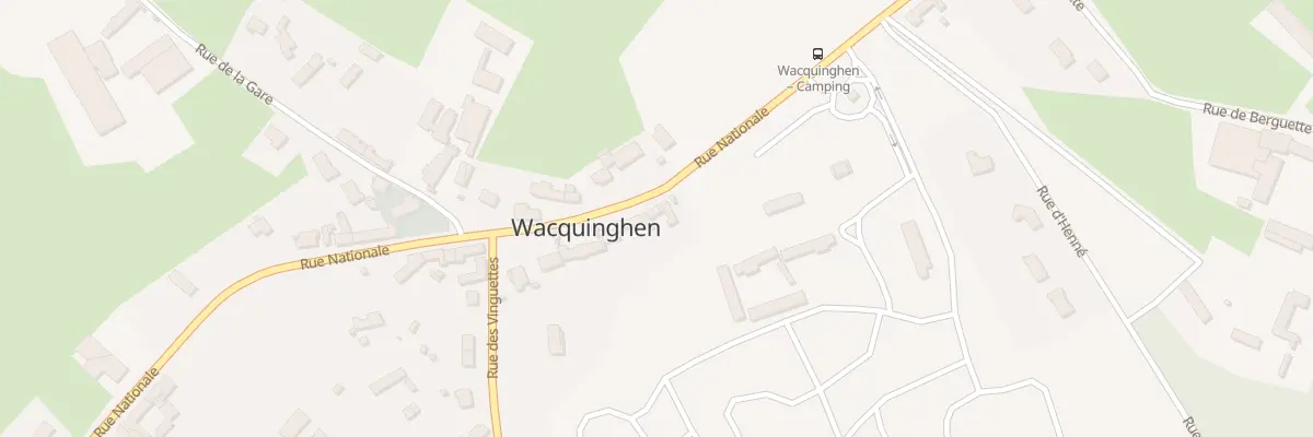 Plan du 33 Rue Nationale à Wacquinghen