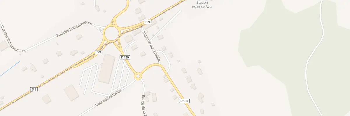 Plan du 944 Rte des Alleux à Favars