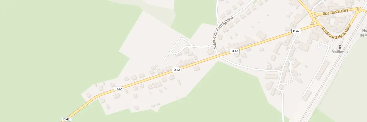 Plan du 28 Av de la Fontvieille à Mourioux-Vieilleville