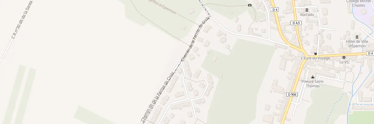 Plan du 57 Rue de la Garenne au Moine à Épernon