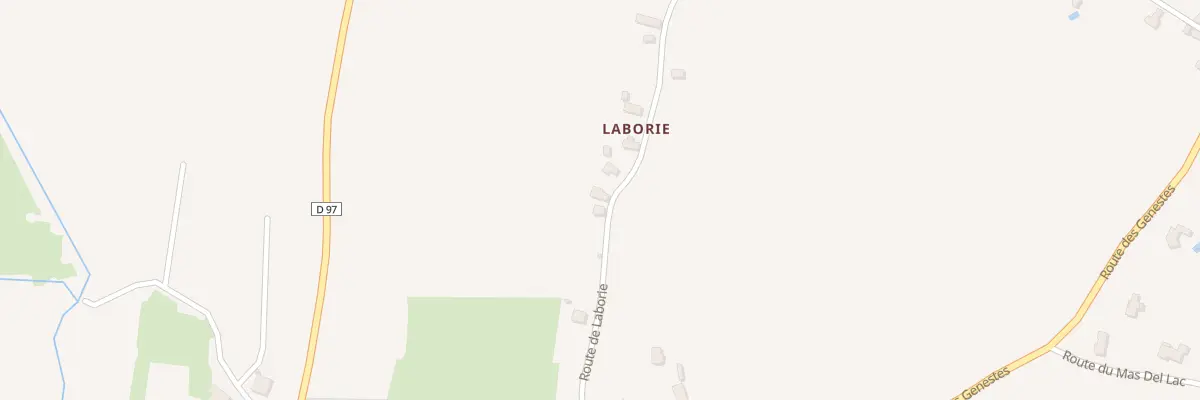 Plan du 351 Rte de Laborie à Condat