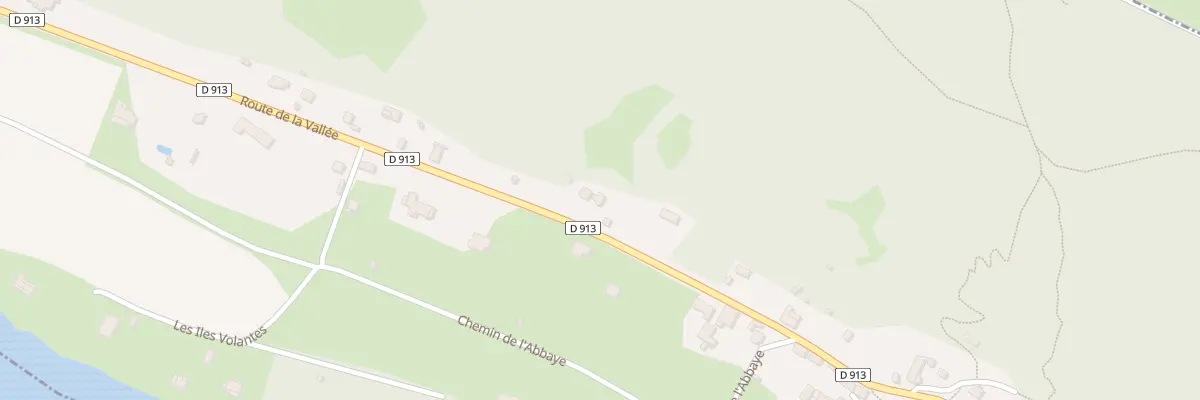 Plan du 114 Rte de la Vallée à Haute-Isle