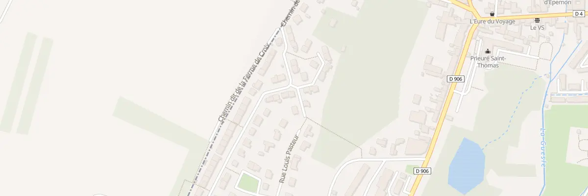 Plan du 45 Rue de la Garenne au Moine à Épernon