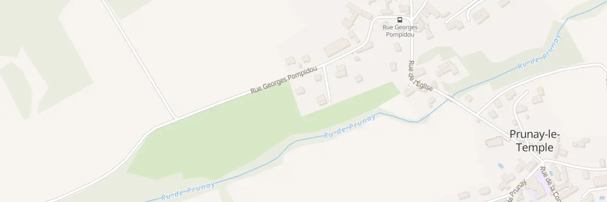 Plan du 9 Rue Georges Pompidou à Prunay-le-Temple