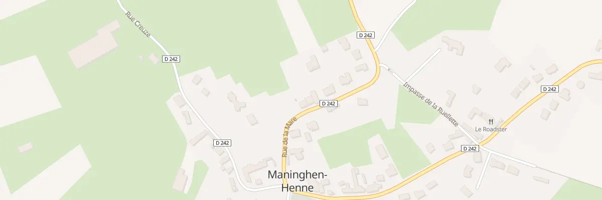 Plan du 135 Rue de la Mare à Maninghen-Henne