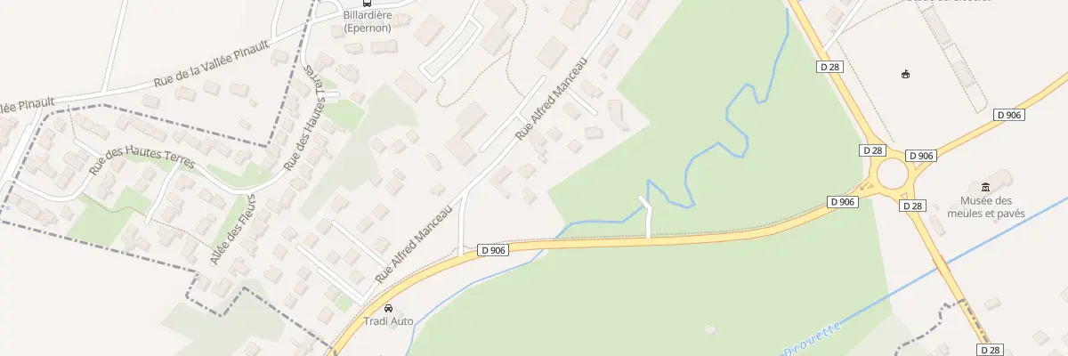 Plan du 29 Rue Alfred Manceau à Épernon