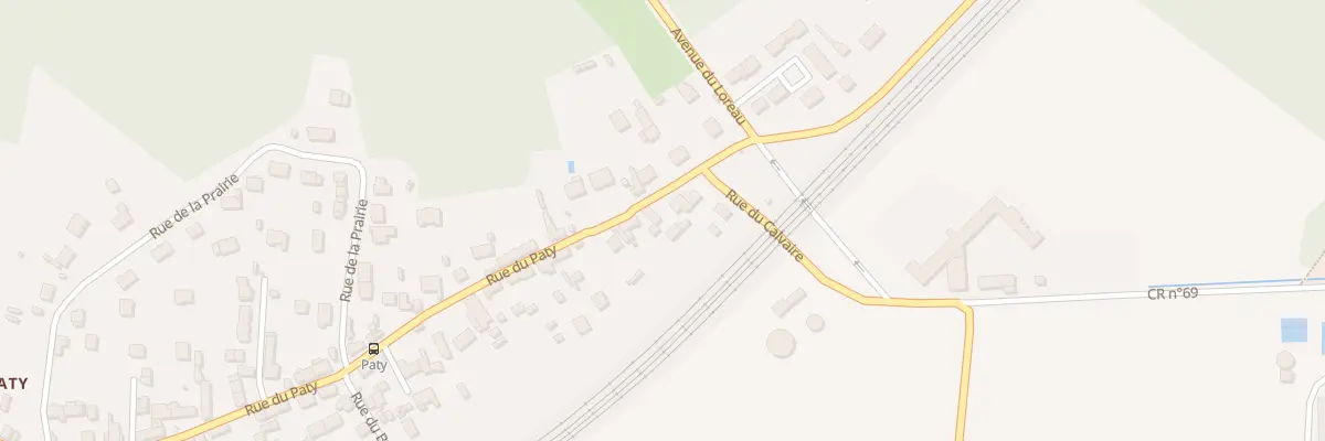 Plan du 72 Rue du Paty à Hanches