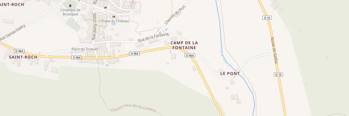 Plan du 760 Rte Georges Gandil à Bruniquel