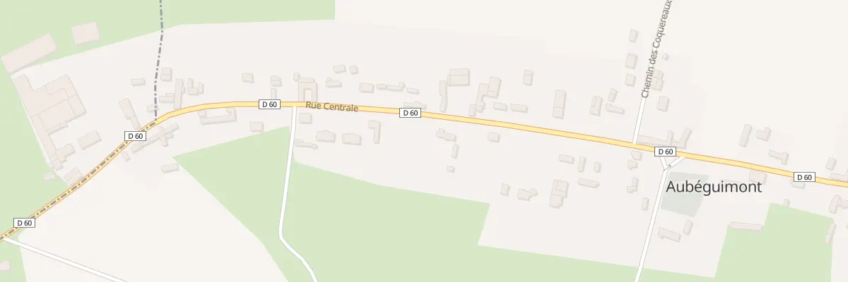 Plan du 13B Rue Centrale à Aubéguimont