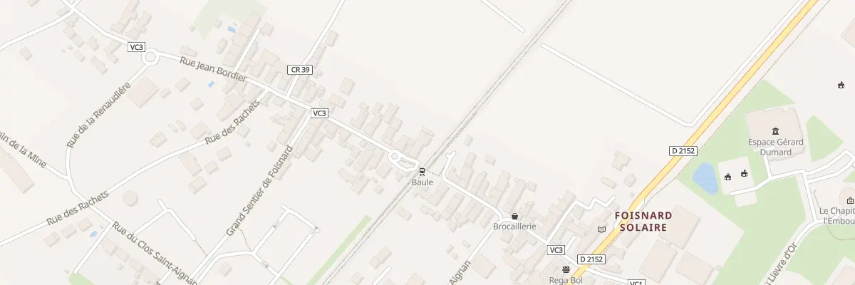 Plan du 38 Rue Jean Bordier à Baule