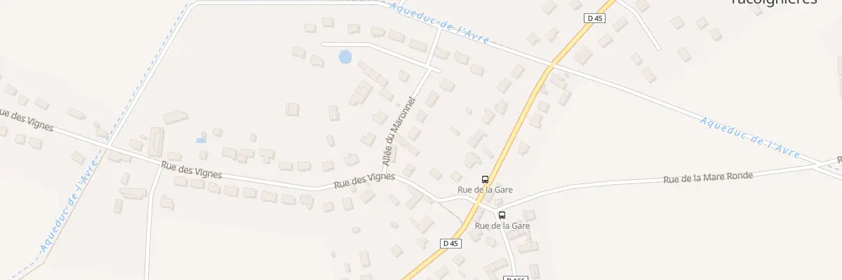 Plan du 2 All du Maronnel à Tacoignières