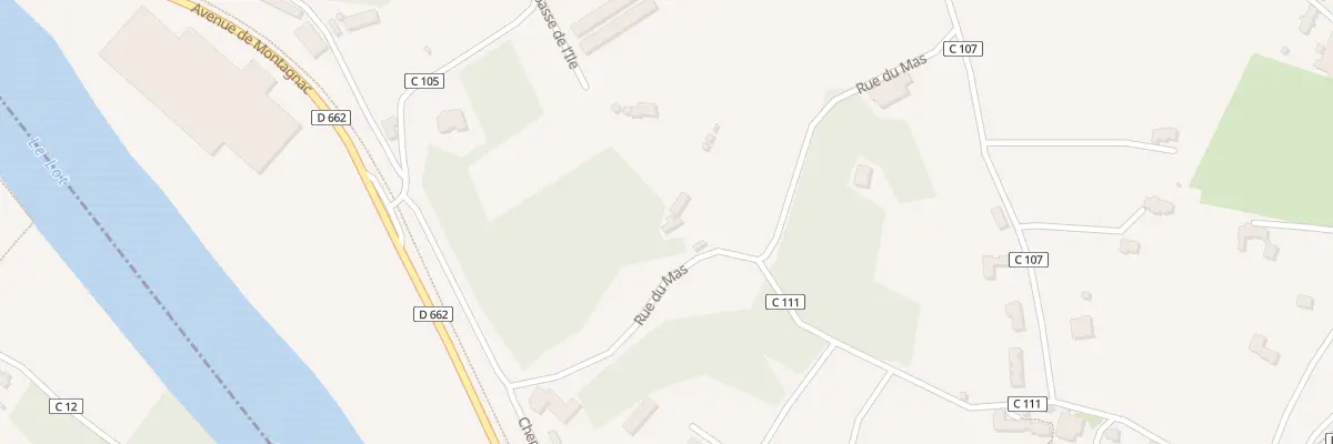 Plan du 1020 Rue du Mas à Tour-de-Faure