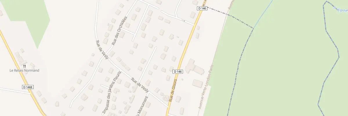 Plan du 11 Rue de Gisors à Château-sur-Epte