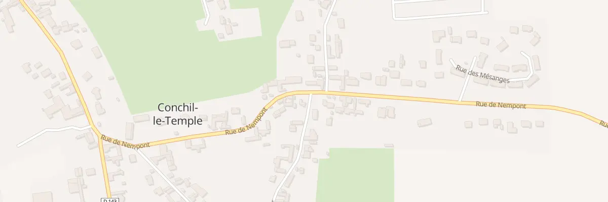 Plan du 38 Rue de Nempont à Conchil-le-Temple