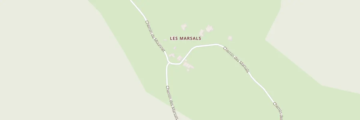 Plan du 7 Les Marsals à L’Herm