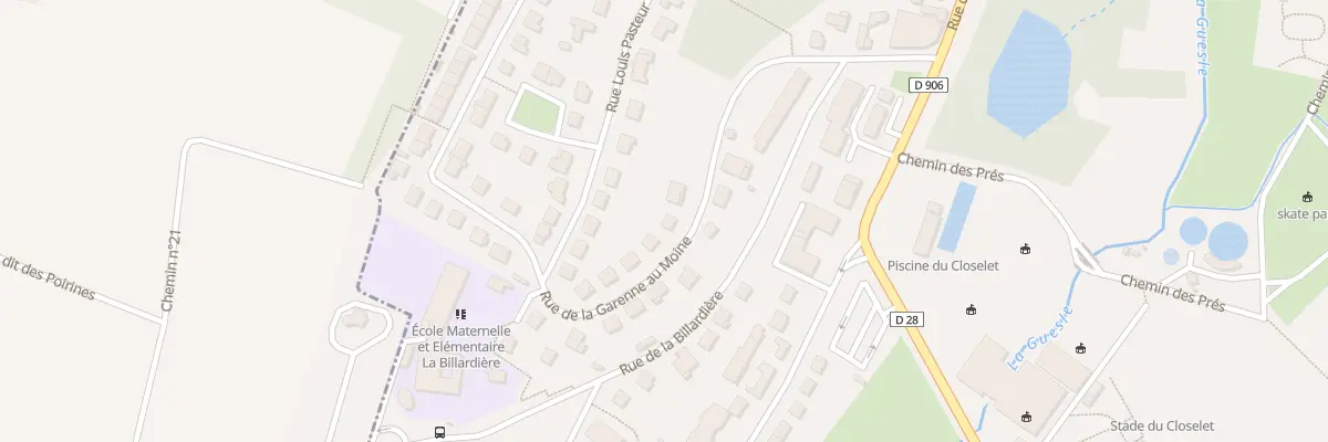 Plan du 3 Rue de la Garenne au Moine à Épernon