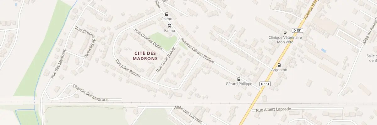 Plan du 47 Rue Raimu à Châteauroux