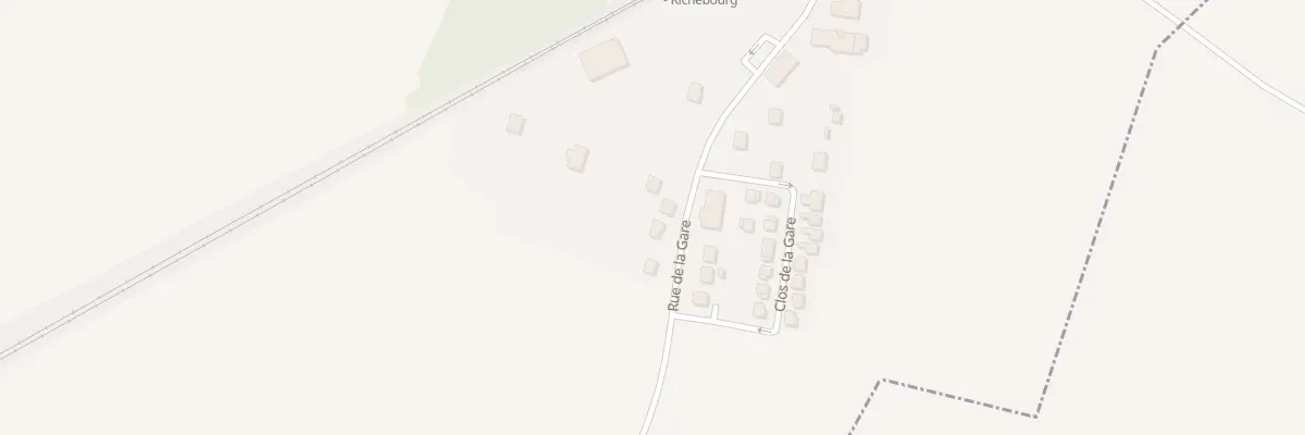 Plan du 34 Rue de la Gare à Tacoignières