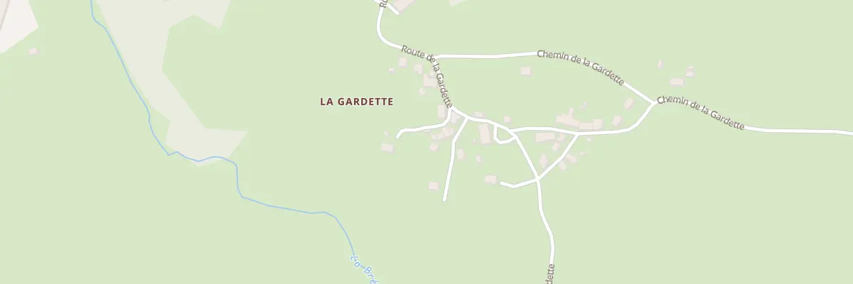 Plan du 10 Imp de la Gardette à Naillat