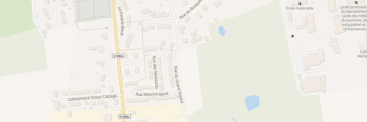 Plan du 3 Rue du Grand Voyeul à Rue