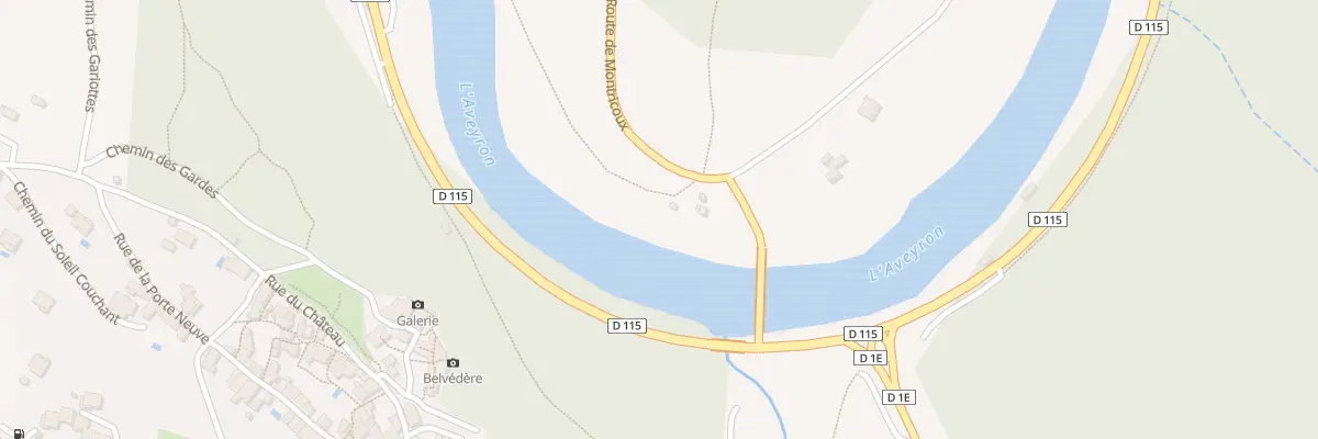 Plan du 5021A Port à Bruniquel