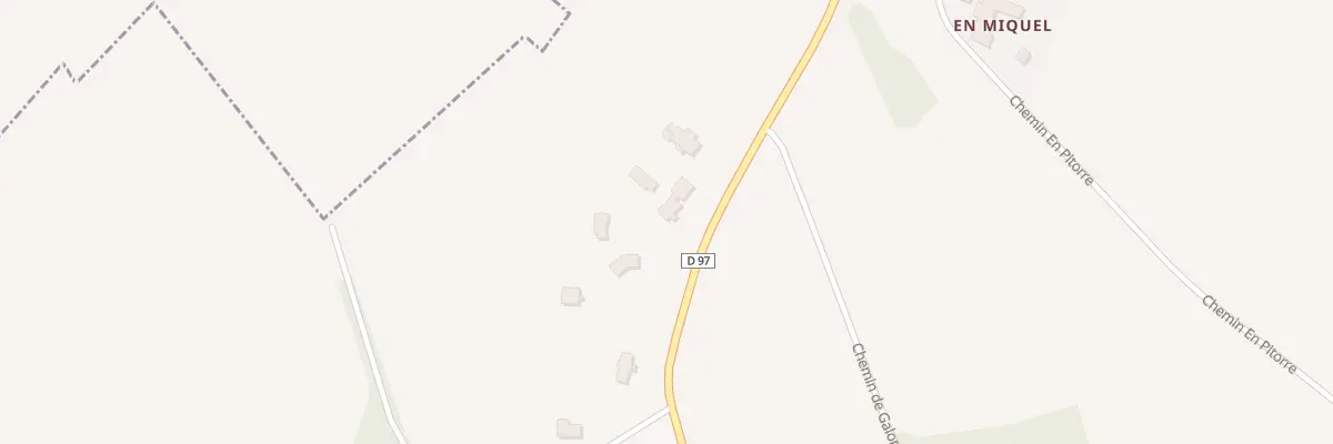 Plan du 9000 En Coufette à Tarabel