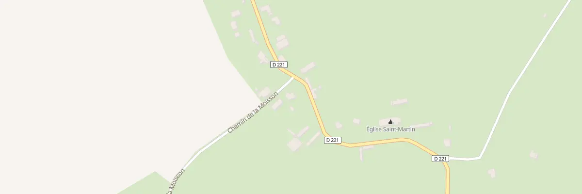 Plan du 1 Che de la Moisson à Avesnes-en-Bray