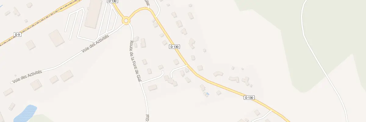 Plan du 801 Rte des Alleux à Favars