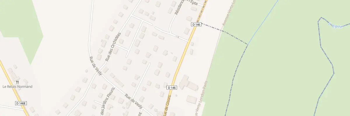 Plan du 13 Rue de Gisors à Château-sur-Epte