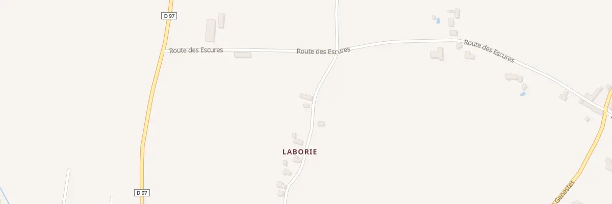 Plan du 509 Rte de Laborie à Condat
