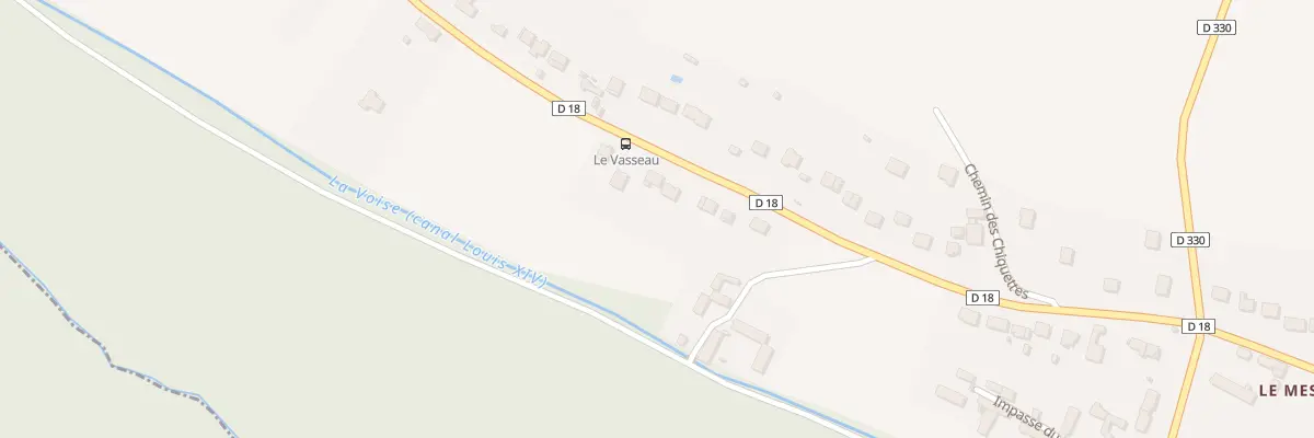 Plan du 133 Le Vasseau à Gallardon