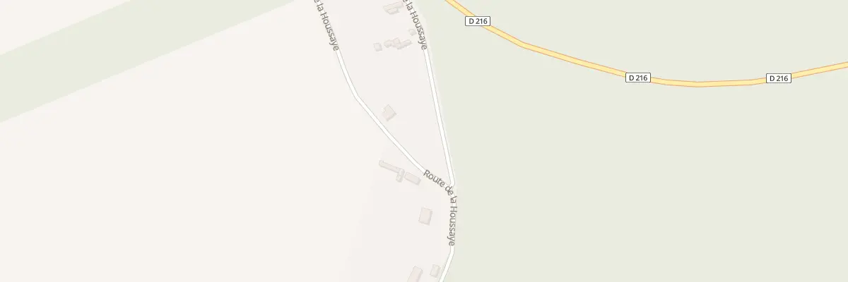 Plan du 5 Rte de la Houssaye à Campneuseville