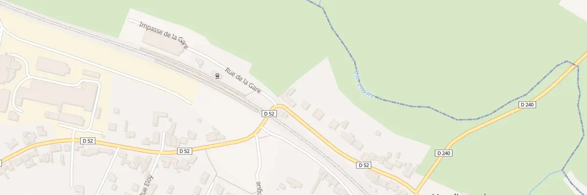 Plan du 65 Rue de la Gare à Hesdigneul-lès-Boulogne