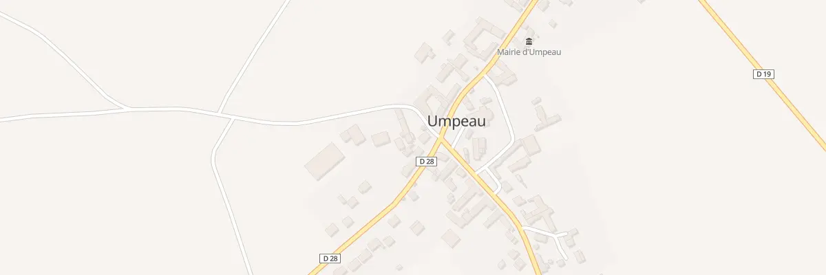 Plan du 2 Rue Saint Lubin à Umpeau