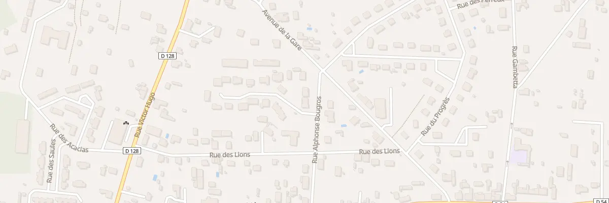 Plan du 5 Rue Alphonse Bougros à Gièvres