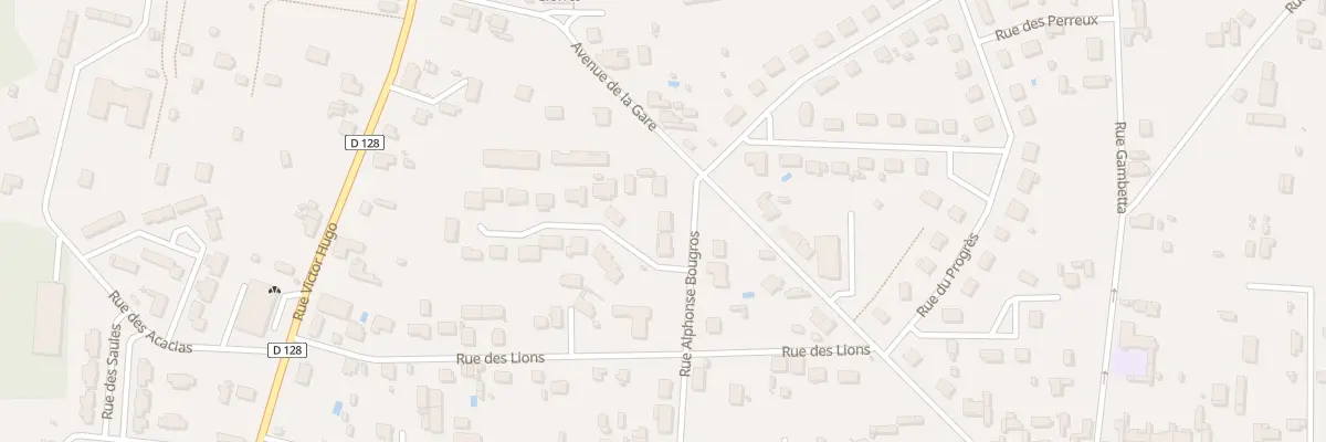 Plan du 7 Rue Alphonse Bougros à Gièvres