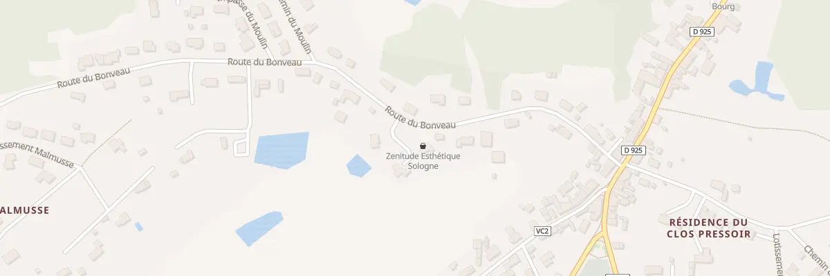 Plan du 11 Rte du Bonveau à La Ferté-Saint-Cyr