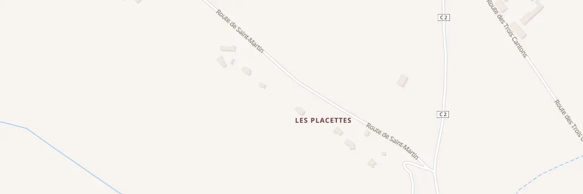 Plan du 5090B Las Placettes à Lavaurette