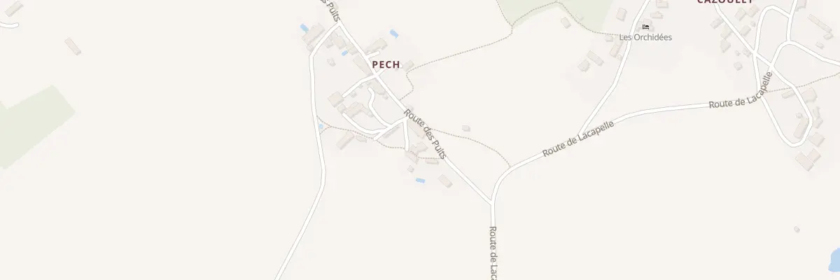 Plan du 5013 Pech à Mouillac