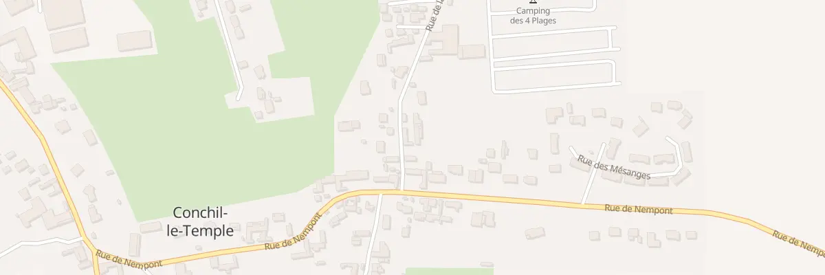 Plan du 8 Rue de la Futaie à Conchil-le-Temple