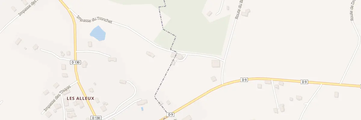 Plan du 107 Imp du Tronchet à Saint-Mexant